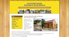 Desktop Screenshot of customwoodenbuildings.co.uk